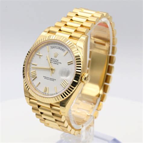 mens gold rolex watches|rolex day date 40 yellow gold.